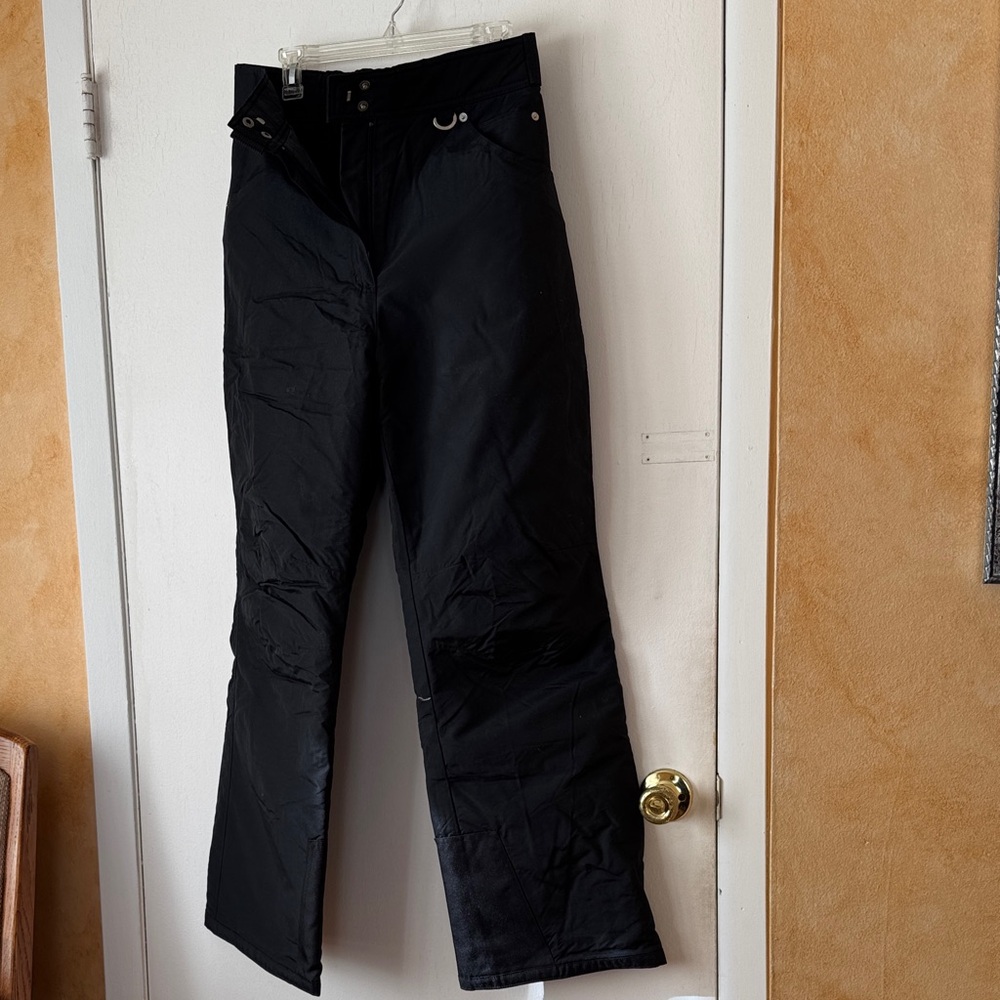 Slalom Women’s Black Insulated Snow / Ski / Snowboard Pants. Size Medium